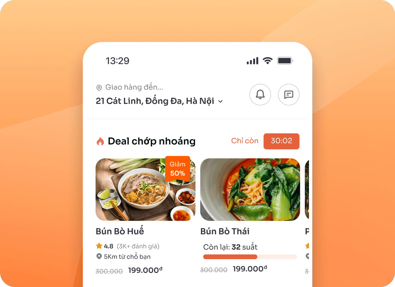 Food odering app